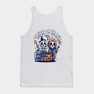 trick or trash Tank Top